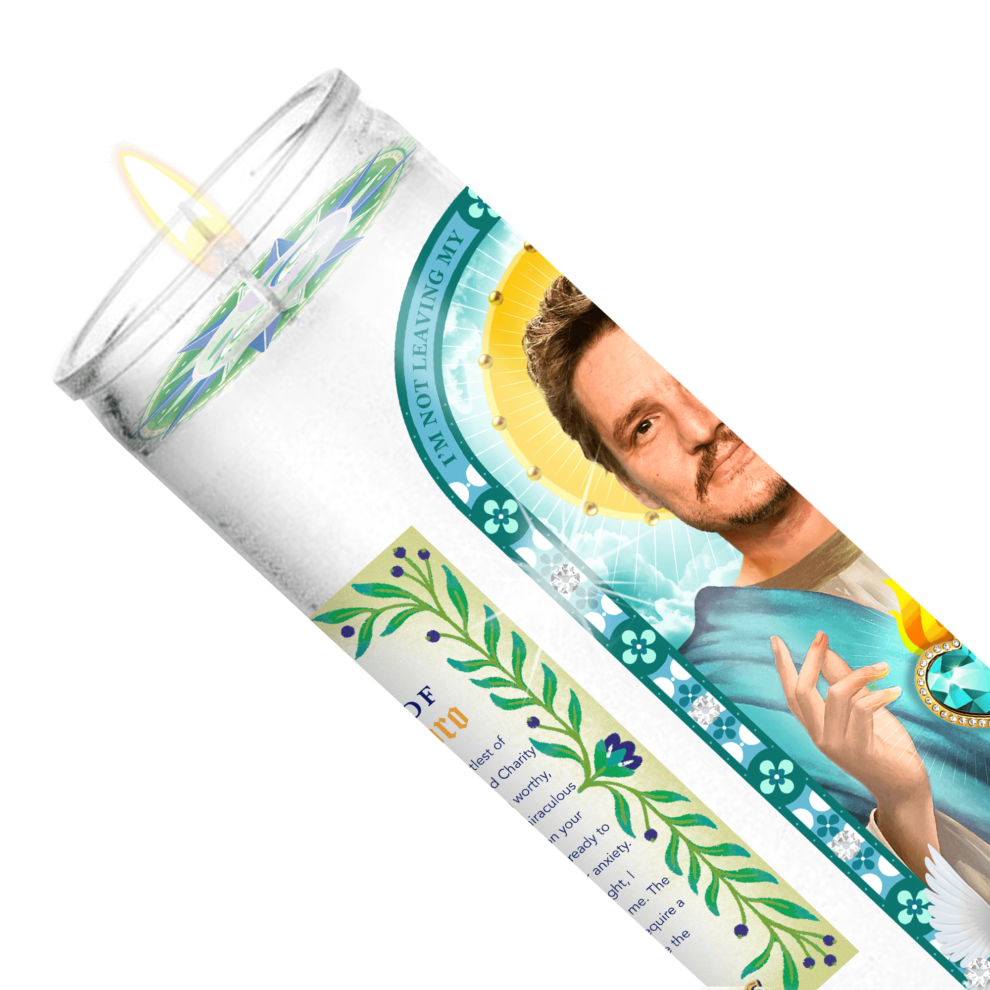 Saint Hasan Piker Celebrity Prayer Candle — litfriends